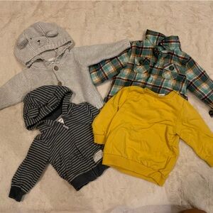 Kids winter tops Bundle lot set 9 month